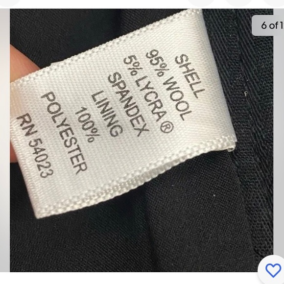 Banana Republic black Jackson Fit Trousers size 4 - Picture 3 of 7